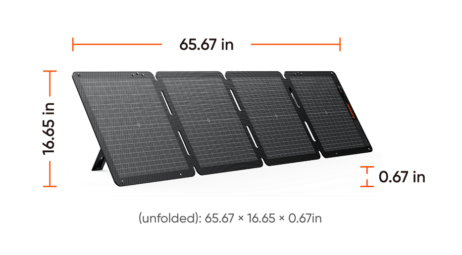 Jackery SolarSaga 100 Air Portable Solar Panel