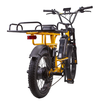NAKTO F4 Cargo Electric Bike – 750W Motor, 60-Mile Range & 400 lb Capacity