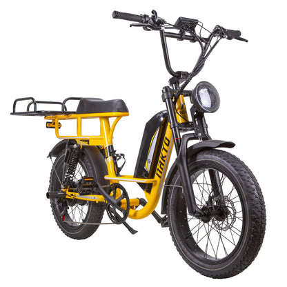 NAKTO F4 Cargo Electric Bike – 750W Motor, 60-Mile Range & 400 lb Capacity