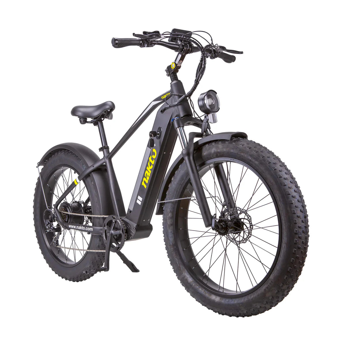 NAKTO F6 Fat Tire Electric Bike – 750W Motor & 60-Mile Range