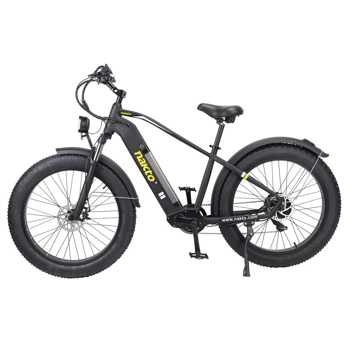 NAKTO F6 Fat Tire Electric Bike – 750W Motor & 60-Mile Range