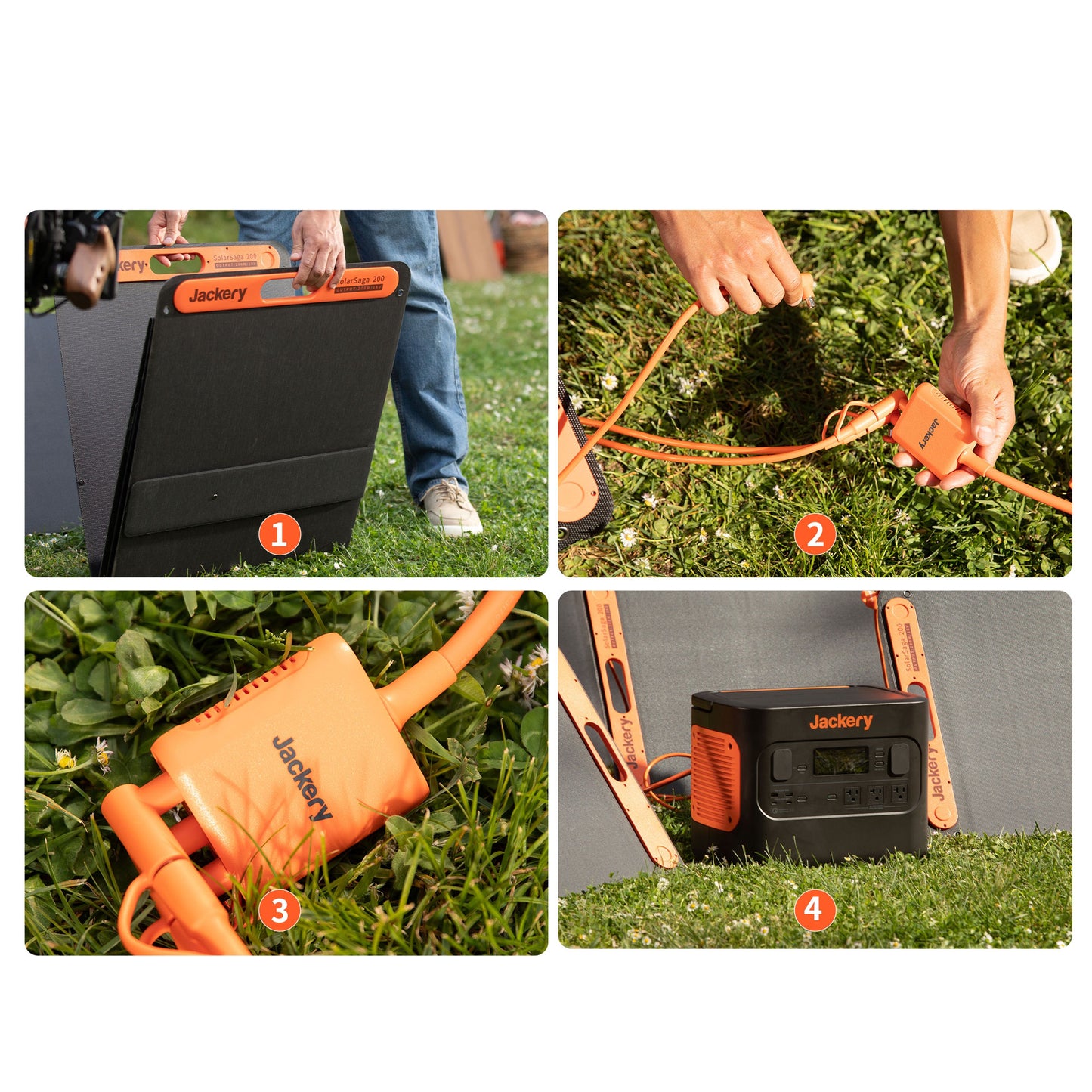 Jackery SolarSaga 200W Portable Solar Panel
